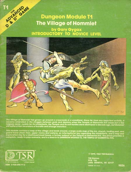 Advanced Dungeons & Dragons Archive: The Village of Hommlet