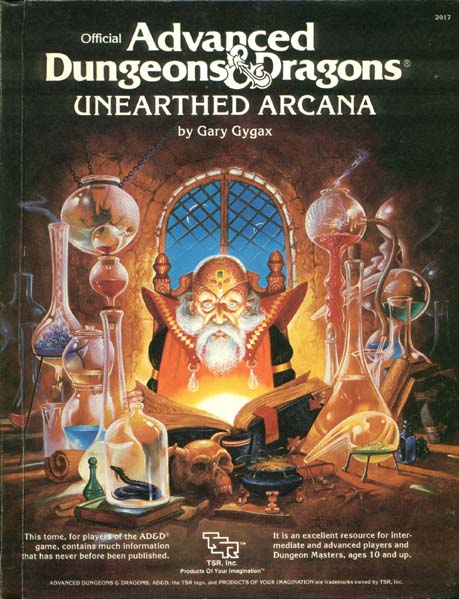 Advanced Dungeons & Dragons Archive: Unearthed Arcana