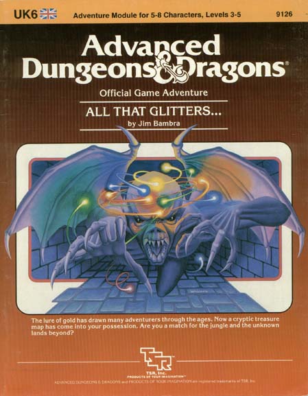 Advanced Dungeons & Dragons Archive: All That Glitters...