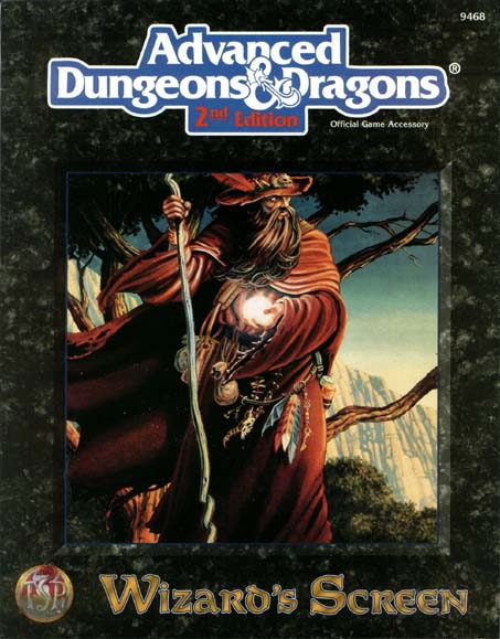 Advanced Dungeons & Dragons Archive: Wizard's Screen