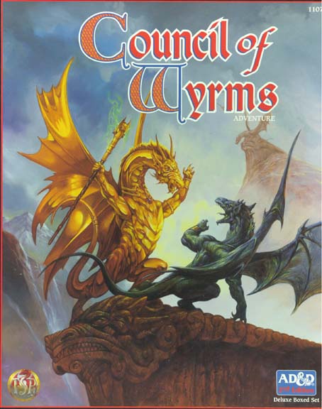 Advanced Dungeons & Dragons Archive: Council of Wyrms