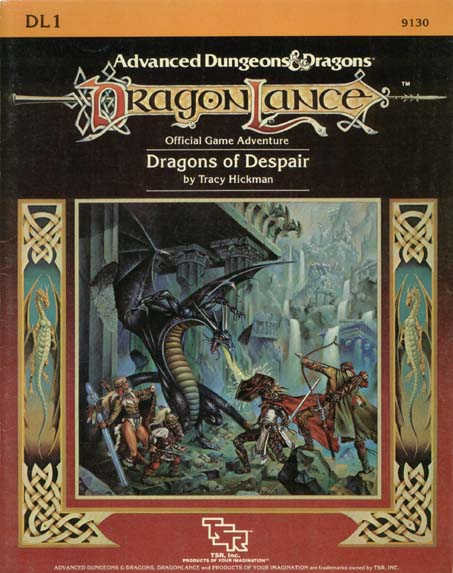 TSR Dungeons & Dragons Archive: DragonLance: Dragons of Despair