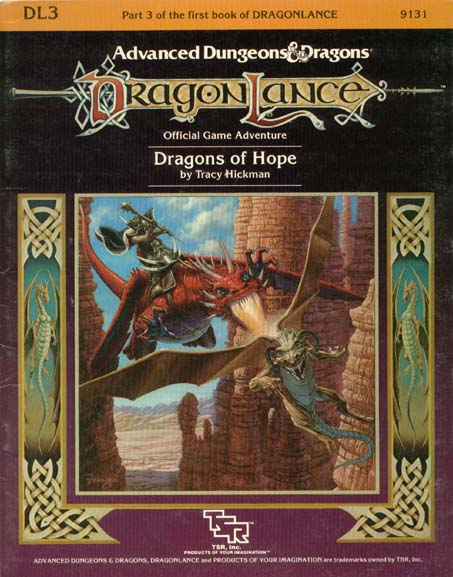 TSR Dungeons & Dragons Archive: DragonLance: Dragons of Hope
