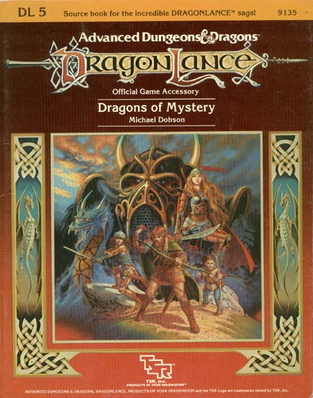 TSR Dungeons & Dragons Archive: DragonLance: Dragons of Mystery