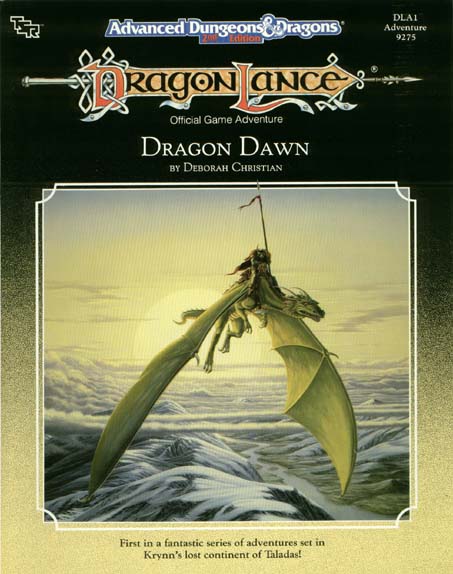 TSR Dungeons & Dragons Archive: DragonLance: Dragon Dawn