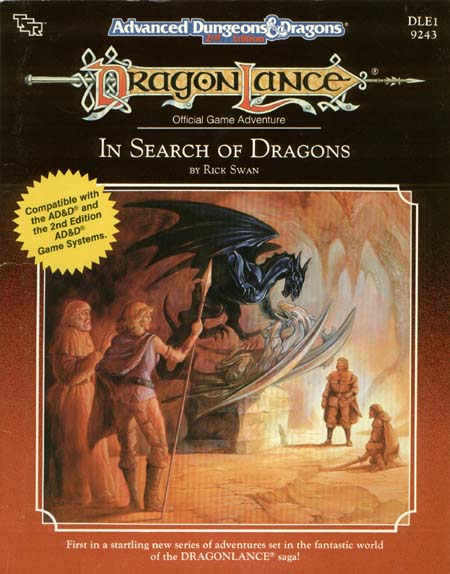 TSR Dungeons & Dragons Archive: DragonLance: In Search of Dragons