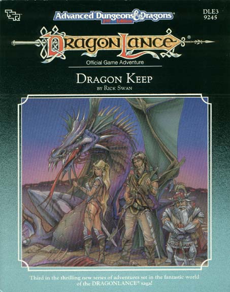 TSR Dungeons & Dragons Archive: DragonLance: Dragon Keep