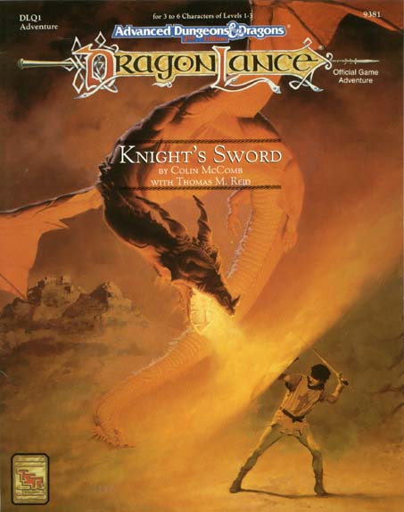 TSR Dungeons & Dragons Archive: DragonLance: Knight's Sword