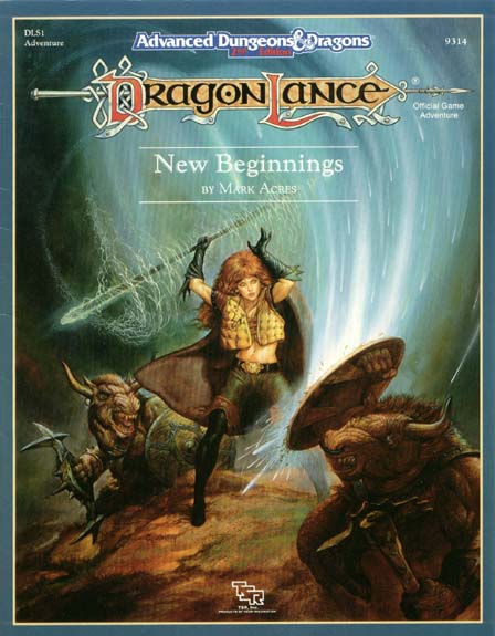 TSR Dungeons & Dragons Archive: DragonLance: New Beginnings