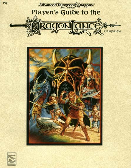 TSR Dungeons & Dragons Archive: DragonLance: Player's Guide to the DragonLance Campaign