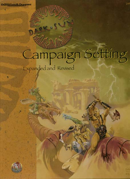 TSR Dungeons & Dragons Archive: Dark Sun: Campaign Setting Expanded and Revised