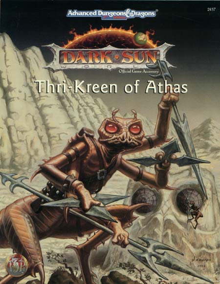 TSR Dungeons & Dragons Archive: Dark Sun: Thri-Kreen of Athas