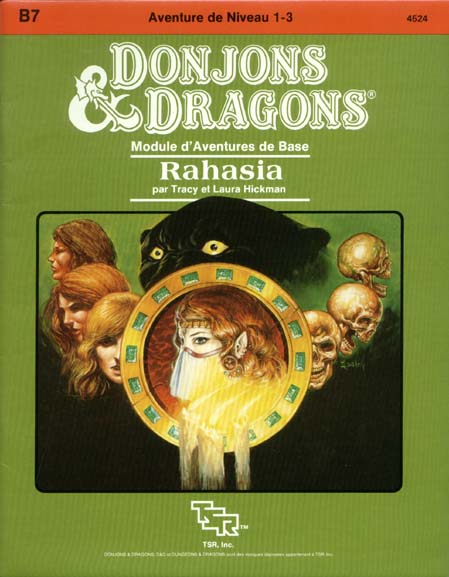 TSR Donjons et Dragons Archive: Rahasia