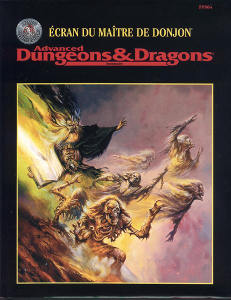 TSR Donjons et Dragons Archive: Écran du Maître de Donjon
