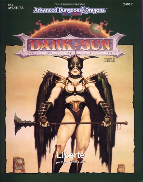 TSR Donjons et Dragons Archive: Dark Sun: SS1 Liberté