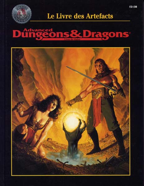 TSR Donjons et Dragons Archive: Le Livre des Artefacts