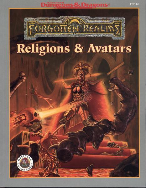TSR Donjons et Dragons Archive: Forgotten Realms: Religions & Avatars