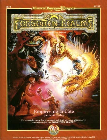 TSR Donjons et Dragons Archive: Forgotten Realms: RO3 Empires de la Côte