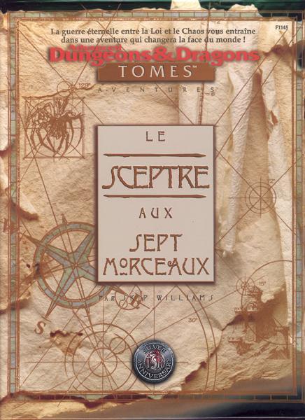 TSR Donjons et Dragons Archive: Le Sceptre aux Sept Morceaux