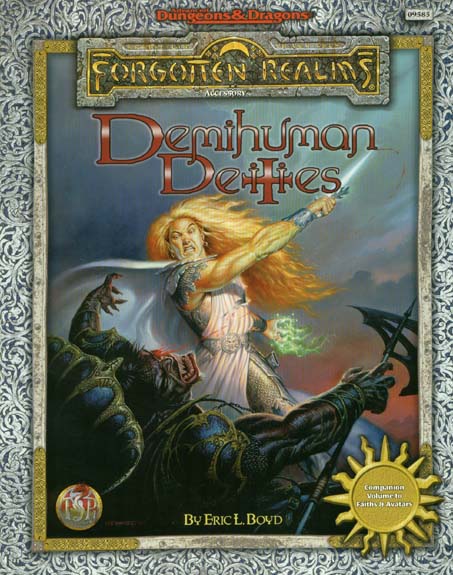 Advanced Dungeons & Dragons Archive: Forgotten Realms: Demihuman Deities