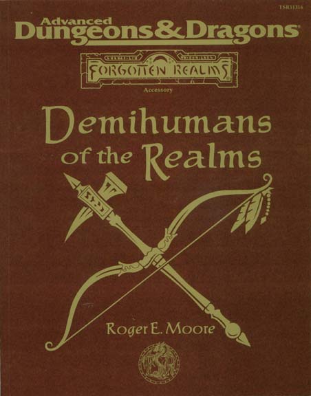 Advanced Dungeons & Dragons Archive: Forgotten Realms: Demihumans of the Realms
