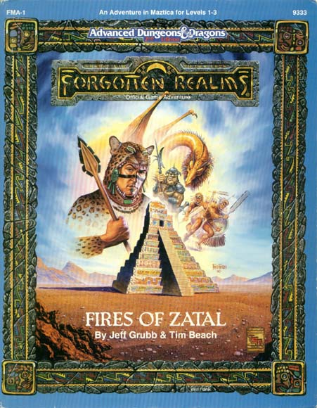 Advanced Dungeons & Dragons Archive: Forgotten Realms: Fires of Zatal