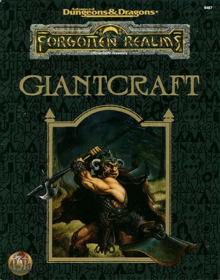 Advanced Dungeons & Dragons Archive: Forgotten Realms: Giantcraft