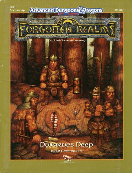 Advanced Dungeons & Dragons Archive: Forgotten Realms: Dwarves Deep