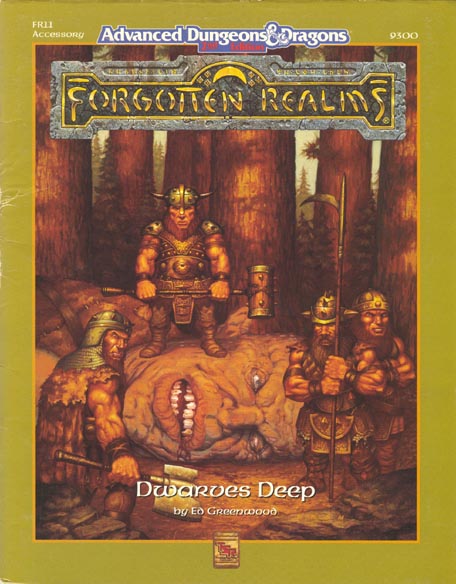 Advanced Dungeons & Dragons Archive: Forgotten Realms: Dwarves Deep