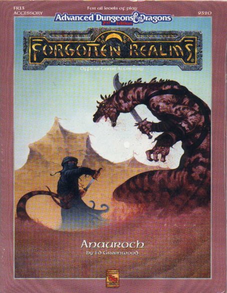 Advanced Dungeons & Dragons Archive: Forgotten Realms: Anauroch