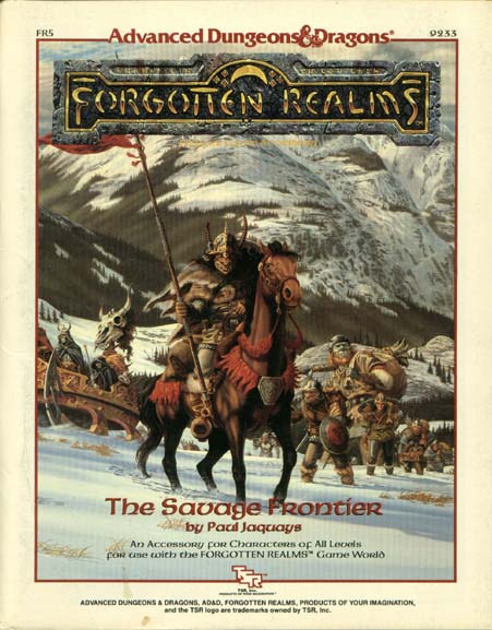 Advanced Dungeons & Dragons Archive: Forgotten Realms: The Savage Frontier