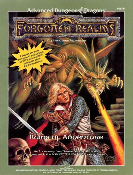 Advanced Dungeons & Dragons Archive: Forgotten Realms: FRC1 Ruins of Adventure