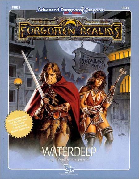 Advanced Dungeons & Dragons Archive: Forgotten Realms: FRE3 Waterdeep
