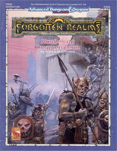 Advanced Dungeons & Dragons Archive: Forgotten Realms: FRQ2 Hordes of Dragonspear