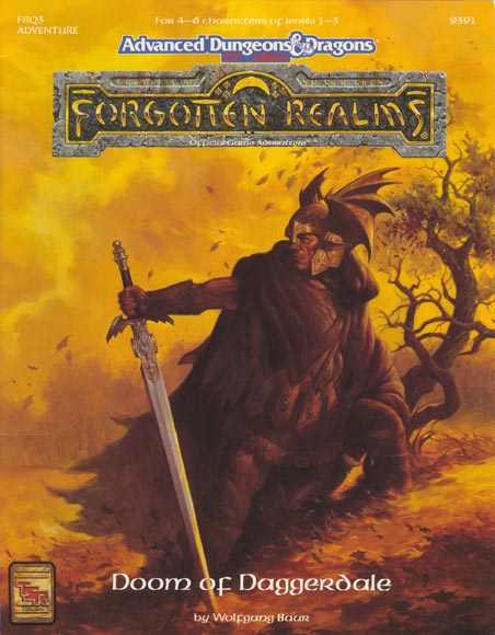 Advanced Dungeons & Dragons Archive: Forgotten Realms: FRQ3 Doom of Daggerdale
