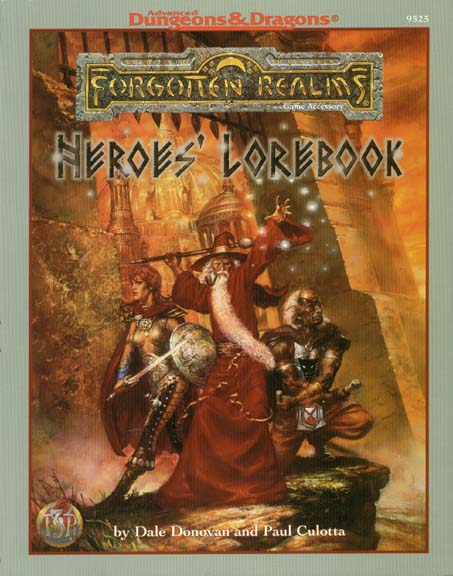 Advanced Dungeons & Dragons Archive: Forgotten Realms: Heroes Lorebook