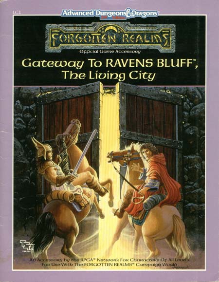 Advanced Dungeons & Dragons Archive: Forgotten Realms: Gateway to Ravens Bluff, The Living City