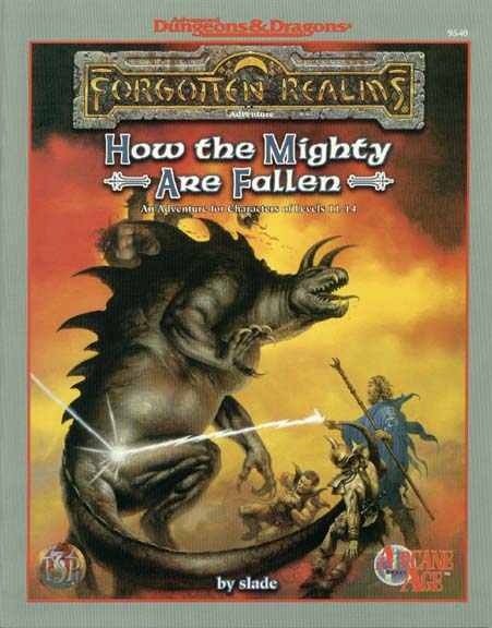 Advanced Dungeons & Dragons Archive: Forgotten Realms: How the Mighty Are Fallen