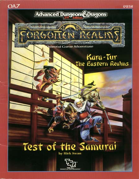 Advanced Dungeons & Dragons Archive: Forgotten Realms: Test of the Samurai