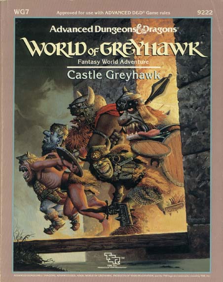 Advanced Dungeons & Dragons Archive: Greyhawk: Castle Greyhawk