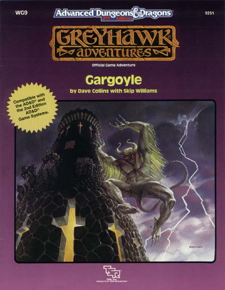Advanced Dungeons & Dragons Archive: Greyhawk: Gargoyle