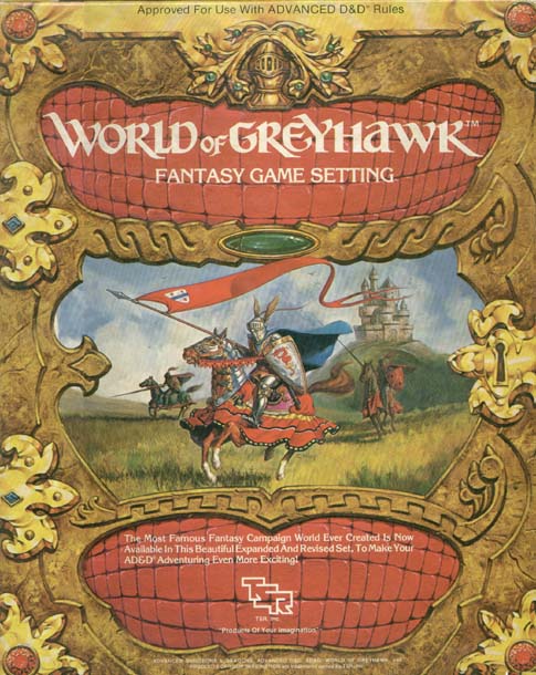 Advanced Dungeons & Dragons Archive: Greyhawk: World of Greyhawk Fantasy Game Setting