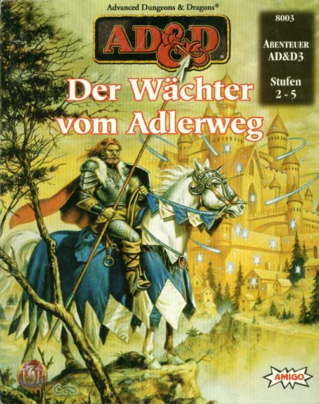 TSR D&D/AD&D Fantasy-Rollenspiele Archive: AD&D3 Der Wächter vom Adlerweg