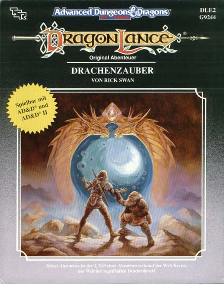 TSR D&D/AD&D Fantasy-Rollenspiele Archive: DLE2 Drachenzauber