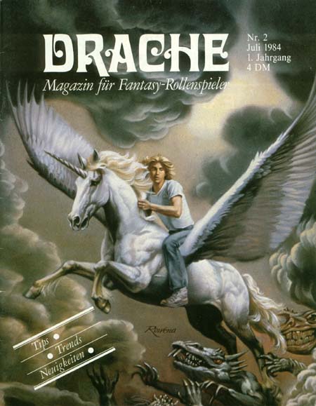 TSR D&D/AD&D Fantasy-Rollenspiele Archive: Drache #2