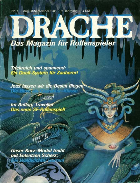 TSR D&D/AD&D Fantasy-Rollenspiele Archive: Drache #7