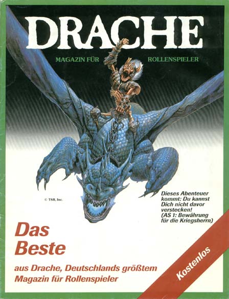TSR D&D/AD&D Fantasy-Rollenspiele Archive: Das Beste aus Drache