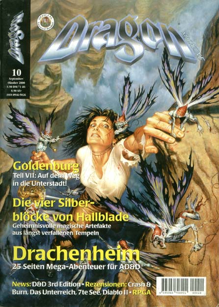 TSR D&D/AD&D Fantasy-Rollenspiele Archive: Dragon Magazine #10