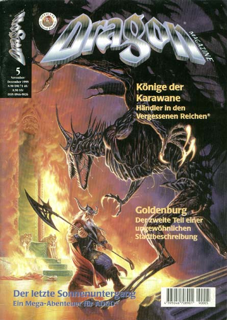 TSR D&D/AD&D Fantasy-Rollenspiele Archive: Dragon Magazine #5