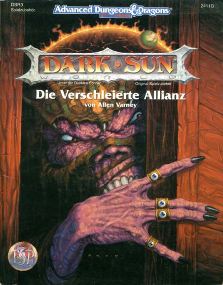TSR D&D/AD&D Fantasy-Rollenspiele Archive: DSR3 Die Verschleierte Allianz